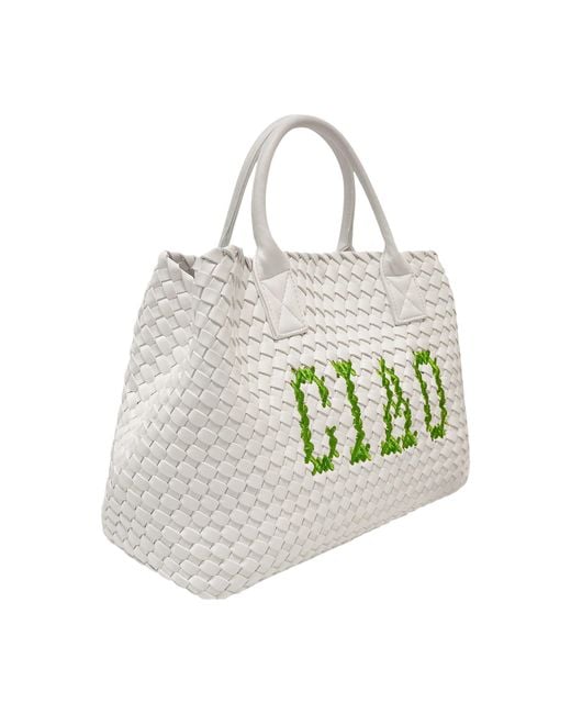 Lilly Loves White Ciao Vegan Handbag