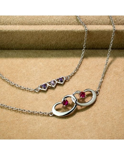 Belinda Jewelz Metallic Peridot Triple Heart Bracelet