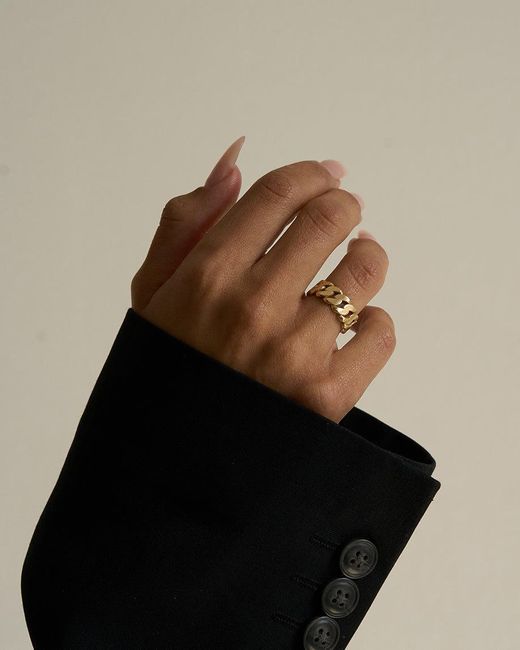 Öugie Metallic The Chain Reaction Ring