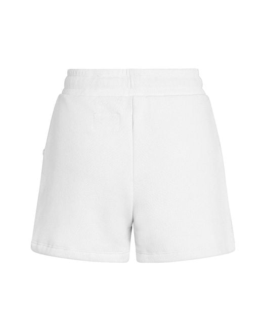 Modrn Studio White Neutrals Ultra-Soft Sweat Shorts
