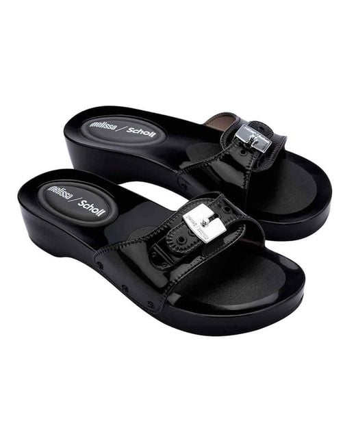 Melissa Black Pescura Heel X Scholl