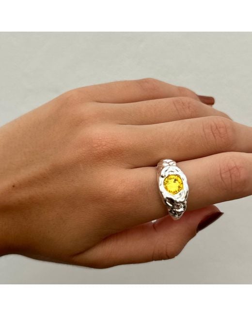 Casa Cala White Cala Topaz- Ring