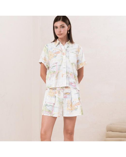 Yumi Kim White Drew Shorts