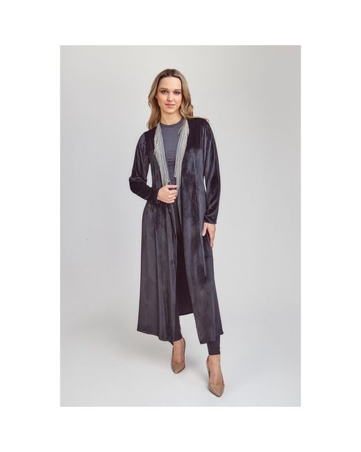 Saniya Khan Blue Sofia Jacket Dress