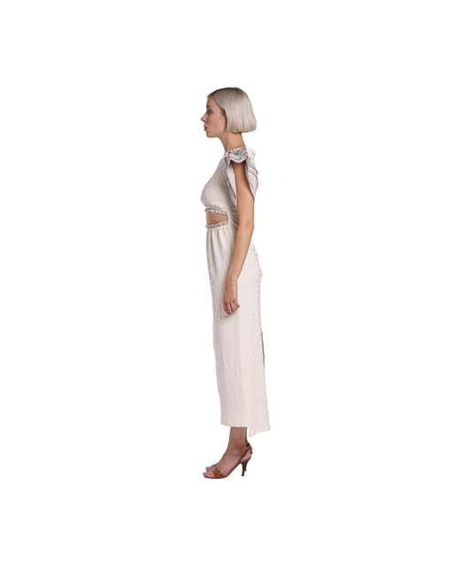 MARGOT VII White Ele Dress