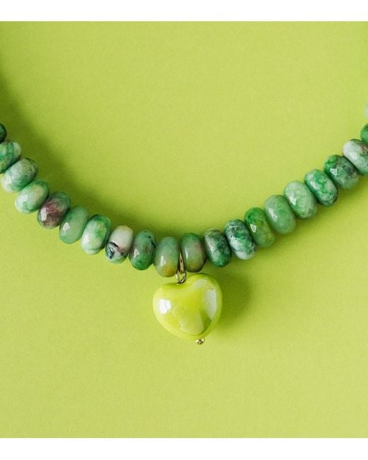 MacRae & Co Green Alice Necklace