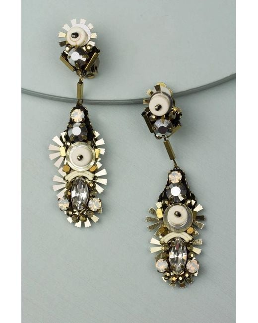 Saachi Metallic Trudy Dangle Earring