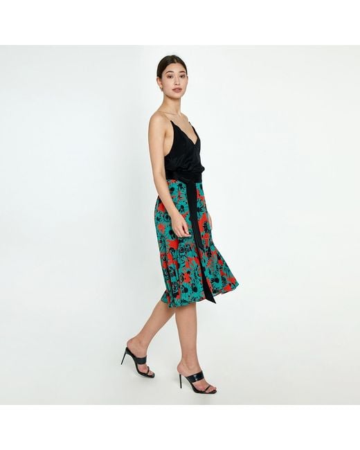 Emma Wallace Blue Kath Skirt