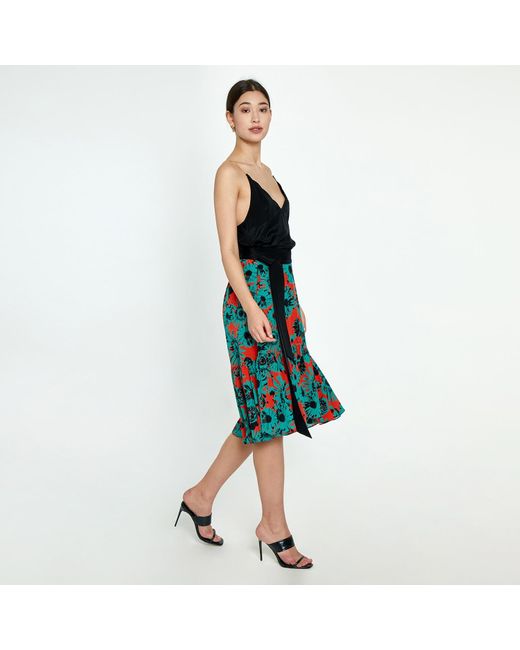 Emma Wallace Blue Kath Skirt