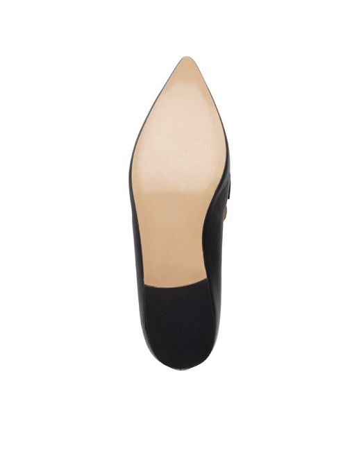 Beautiisoles by Robyn Shreiber Made in Italy Black Cecily & Leather Loafer Comfortable Work & Evening Wear