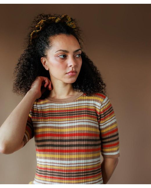 Mabli Brown Caravan Tee