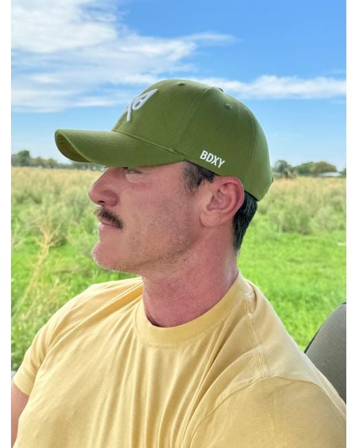 Bdxy Studio Green The Focus Baseball Cap for men