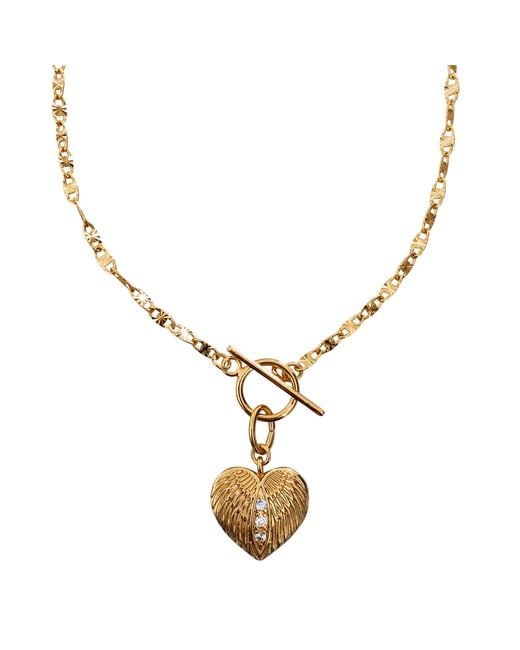IN CAUDA VENENUM Metallic Milo Necklace