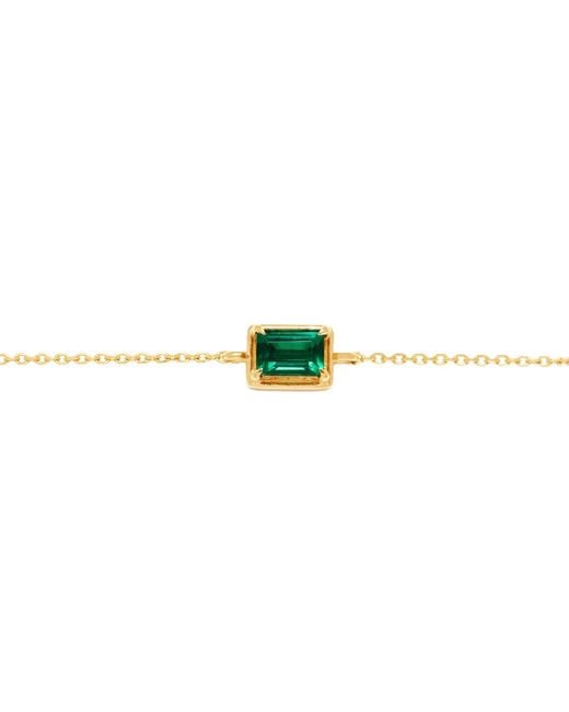 Belinda Jewelz Green Emerald Birthstone Bolo Bracelet