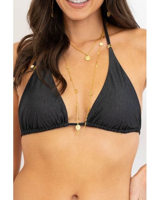 Leyla Maya Ltd Black Millie Bikini Top