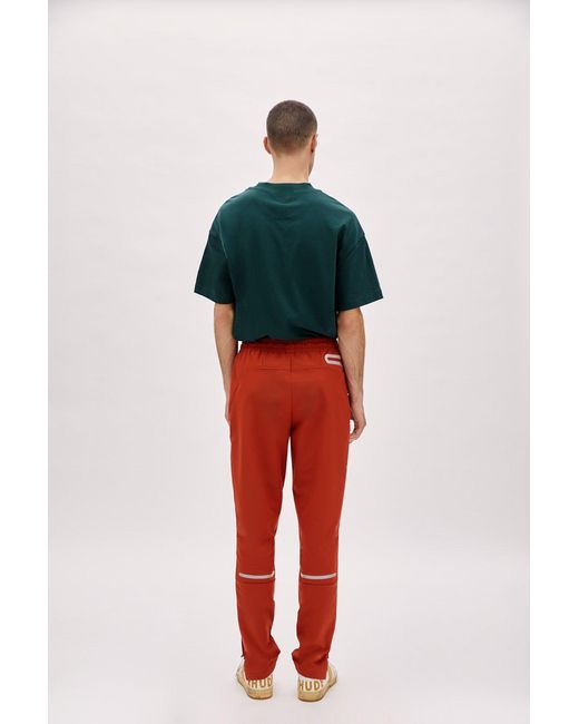 Pcfg Red Track Pant for men