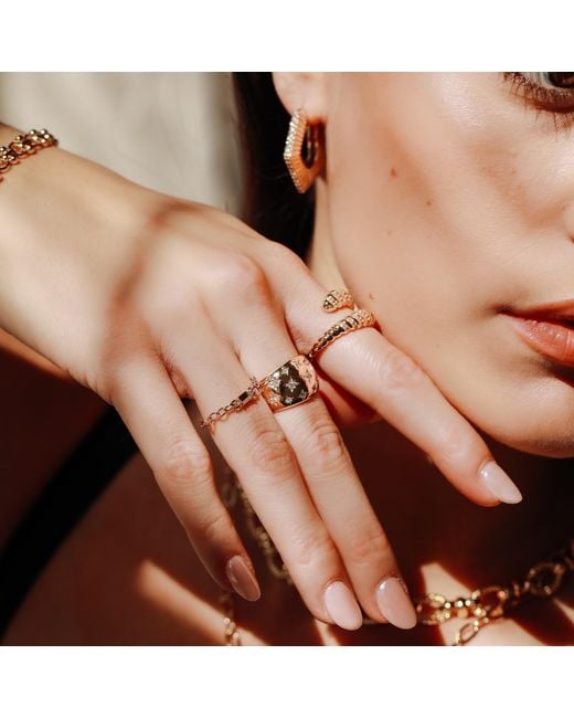 Leeada Jewelry Metallic Stevie Stars Ring