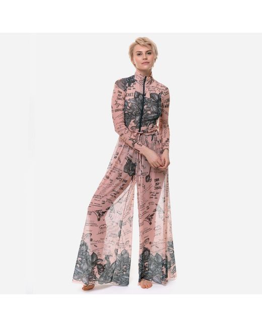 Rodasoleil Smart Swimwear Pink Beach Pants Nude Body-Art
