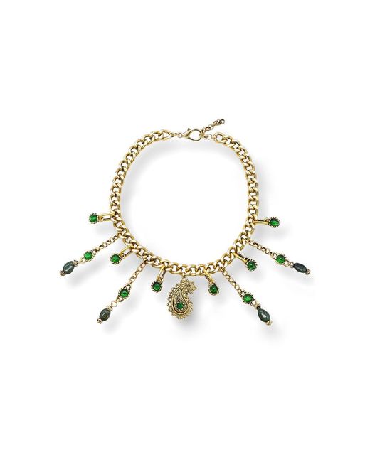 Bayemeyc Metallic Royal Chain Necklace