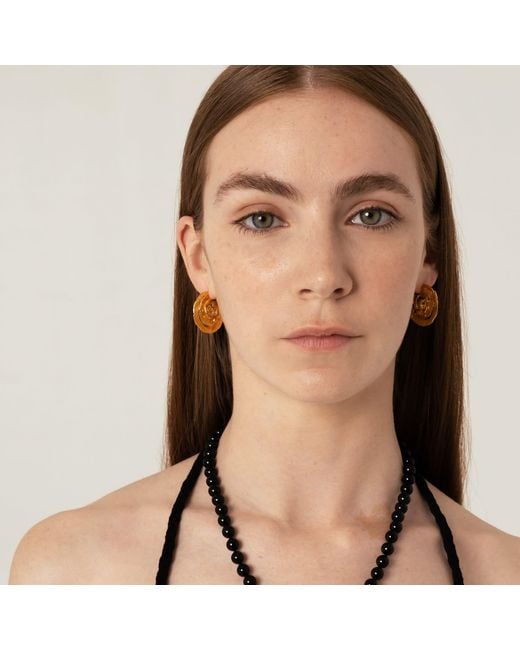 EVA REMENYI Metallic Origin Earrings