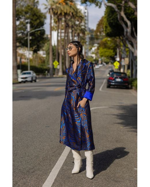 Andreeva Blue Marilyn Coat