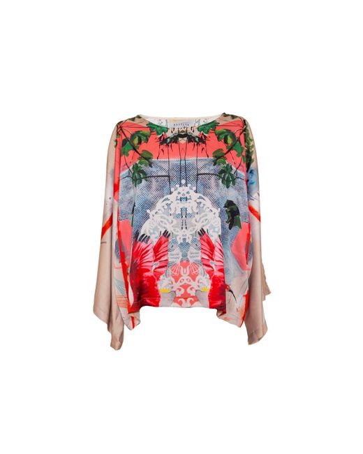 ARTISTA Red Yoko Blouse