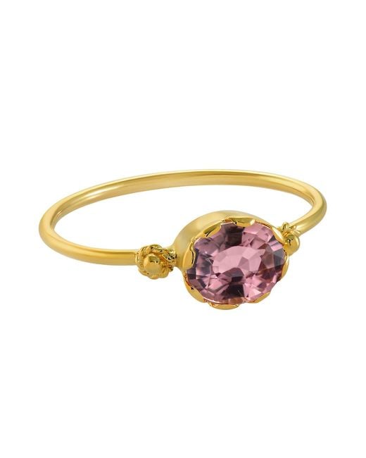 Emma Chapman Jewels Multicolor Tourmaline Stacking Ring