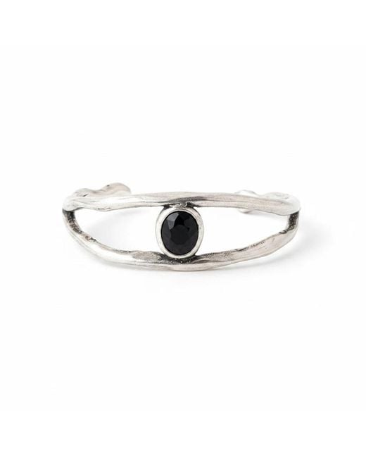 By Virgo White Noir Bracelet