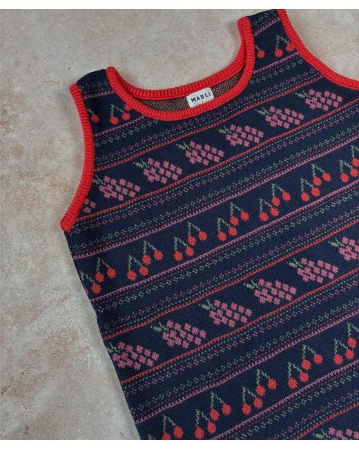 Mabli Blue Mio Vest