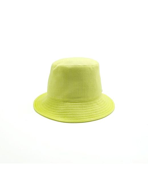 DORIA 1905 Yellow Denim Bucket Hat for men