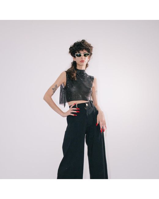 Paloma Lira Black Moonlight Top