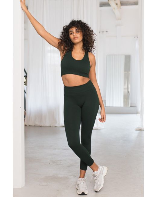 Jilla Active Green Sculpt & Contour Leggings