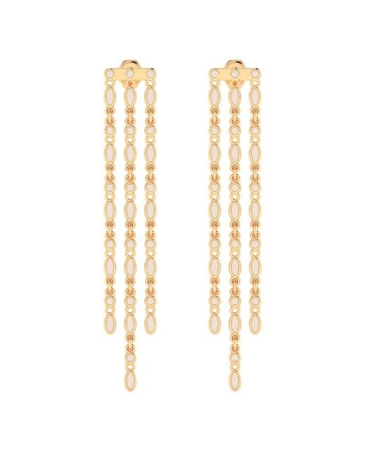 Linda Fiore Metallic Amalei 18K Vermeil Earrings