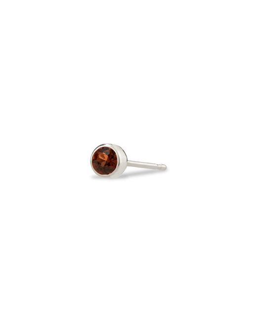 Maya Brenner Metallic Birthstone Stud