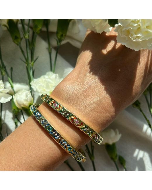 Native Gem Metallic Sunbeam Bangle