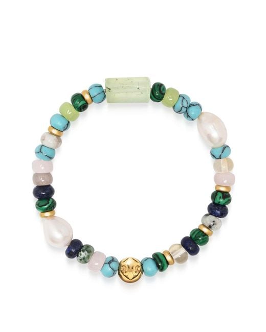 Nialaya Blue Ocean Mosaic Wristband