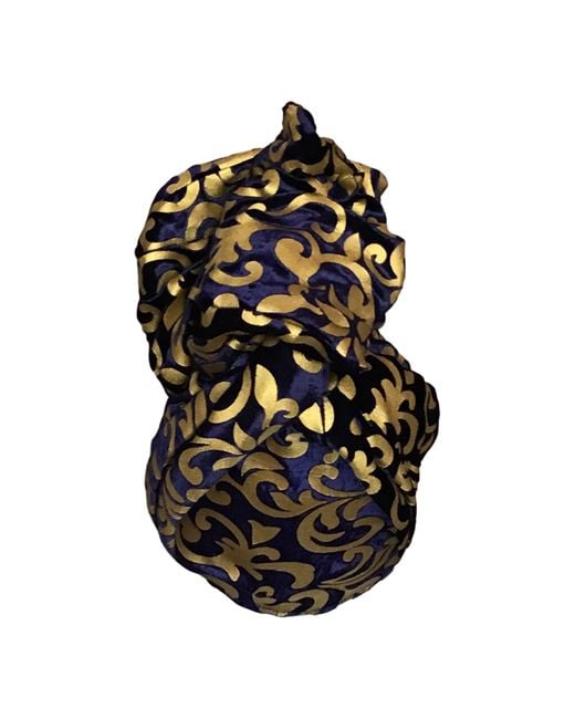 Romer Millinery Black Twisturban Turban