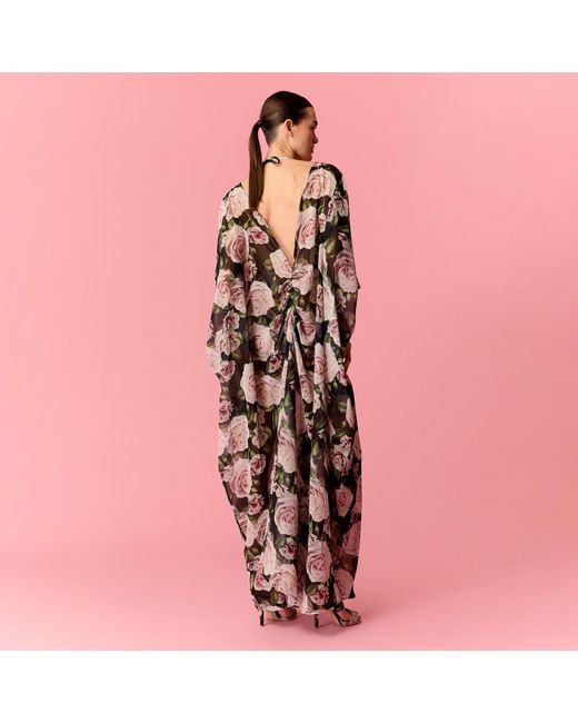 Nur Karaata Brown Anantara Bloom Cover Up