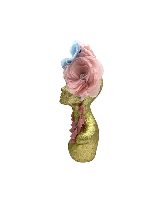 Julia Clancey Blue Fancy Fondant Chacha Flower Band