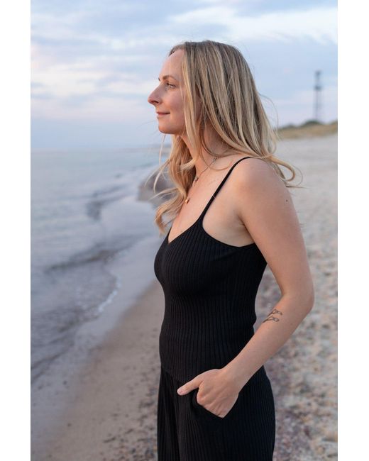 SALANIDA Black Sotto Top