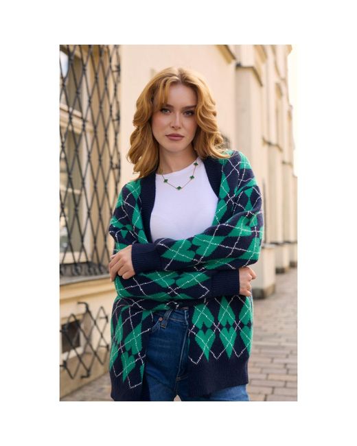 Saachi Green Grandpa Heart Cardigan