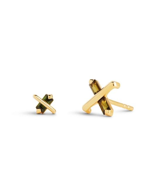 Kasun Metallic Butterfly Kiss Earrings