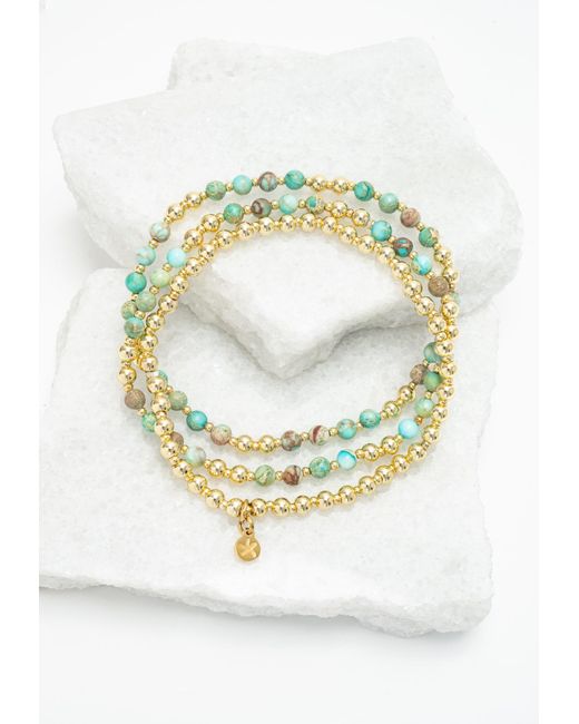 Starfish Project Metallic Light We Carry Bracelet Set