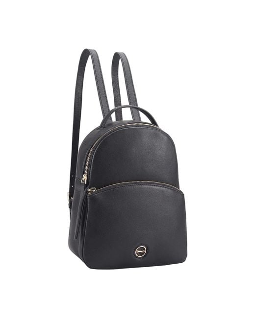 Paul Costelloe Black Laval Leather Backpack