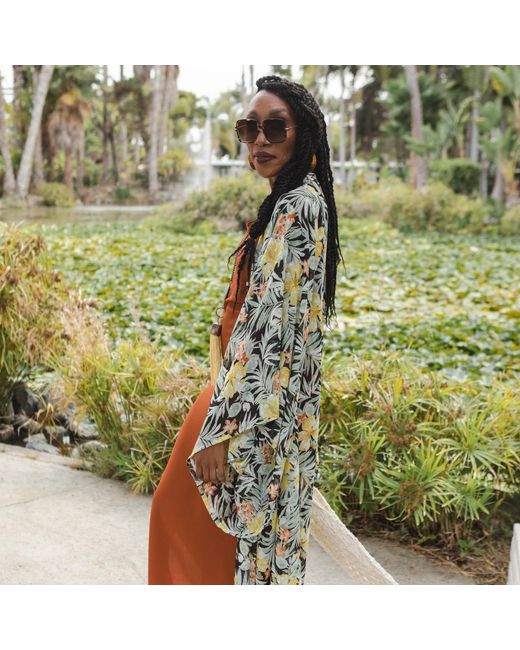 Jennafer Grace Metallic Serenity Patina Kimono
