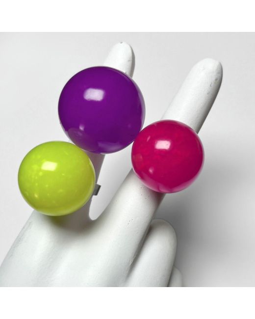 Studio Syg Purple Big Neon Ring