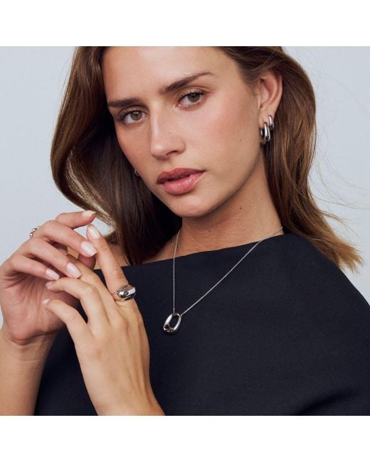 Sif Jakobs Jewellery Metallic Necklace Borsa Pianura