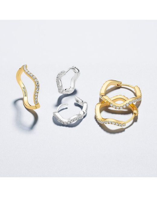 Sif Jakobs Jewellery Metallic Ring Ellera Waves