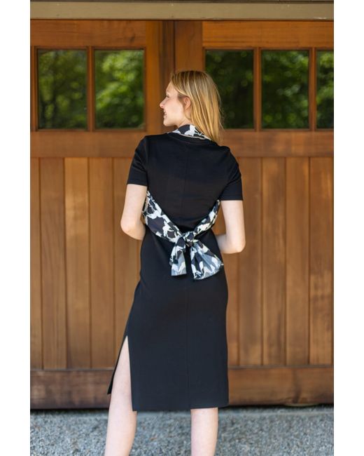 FORZA CAVALLO Black Mirror Horse Square Scarf