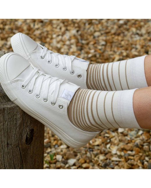 Peper Harow - Made in England Blue The Retro Stripe Set